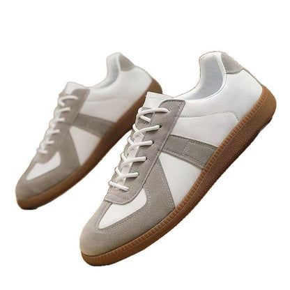 Men's Sporty Low-Top German-Style Sneakers