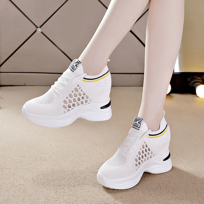 Women's Breathable Height-Increasing Platform Sneakers