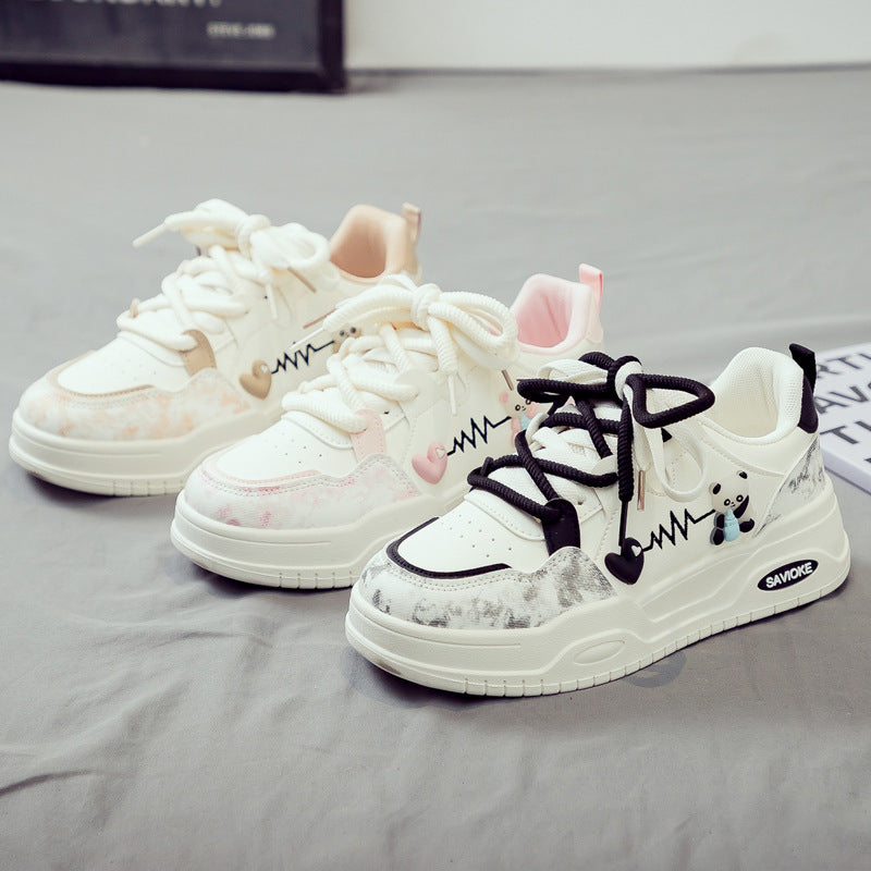 Women's Thick-Sole Dad Sneakers