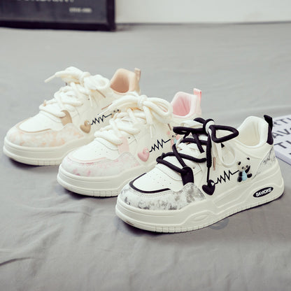 Women's Thick-Sole Dad Sneakers
