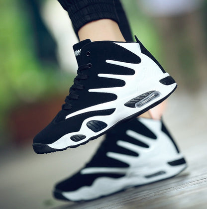 Men's Air Cushion High-Top Basketball Sneakers