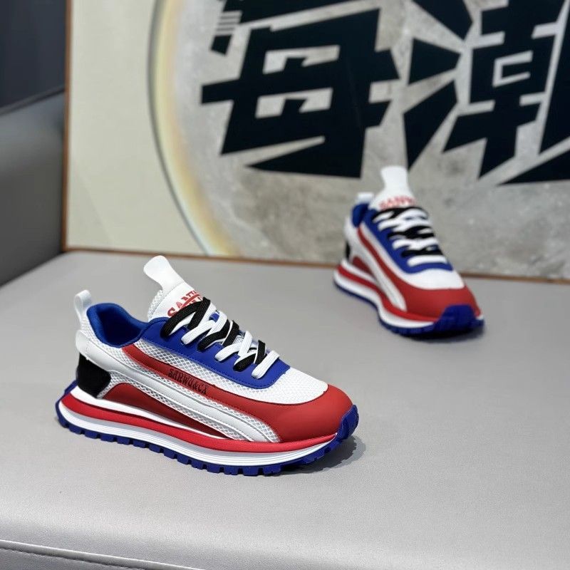 Men's Thick-Sole Height-Increasing Sneakers