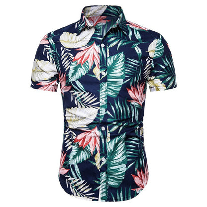 Summer Couple Casual Hawaii Beach Suit