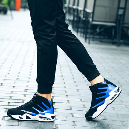 Men's Air Cushion High-Top Basketball Sneakers