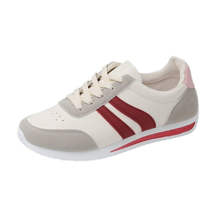 Lace-Up Soft-Sole Running Sneakers