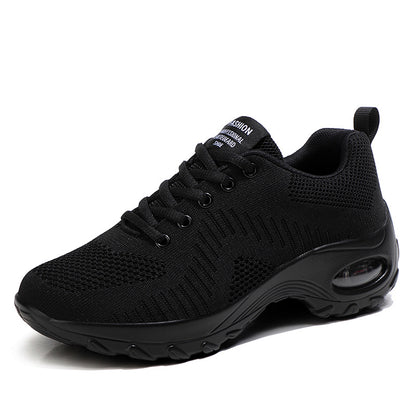 Women's Mesh Lace-Up Low-Top Sneakers