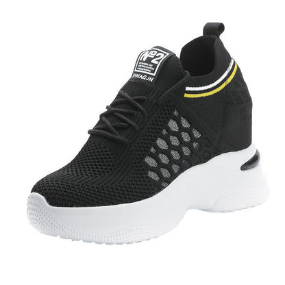Women's Breathable Height-Increasing Platform Sneakers