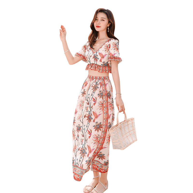 South Korea Bikini Split Swimsuit Three-piece Suit
