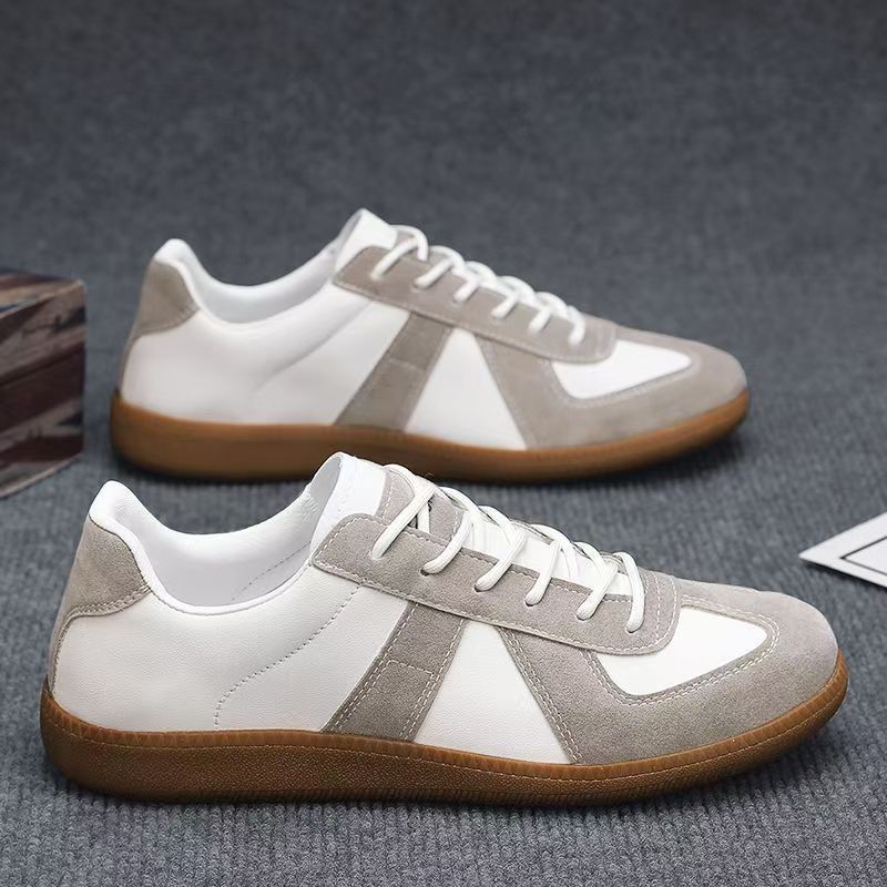 Men's Sporty Low-Top German-Style Sneakers