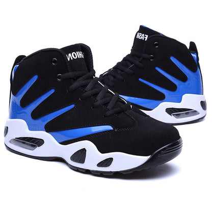 Men's Air Cushion High-Top Basketball Sneakers