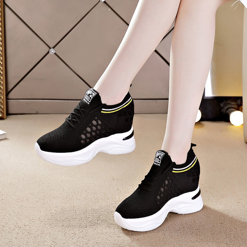 Women's Breathable Height-Increasing Platform Sneakers