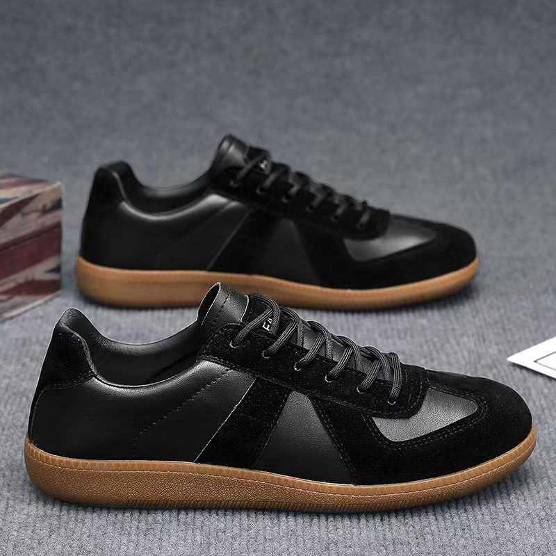 Men's Sporty Low-Top German-Style Sneakers