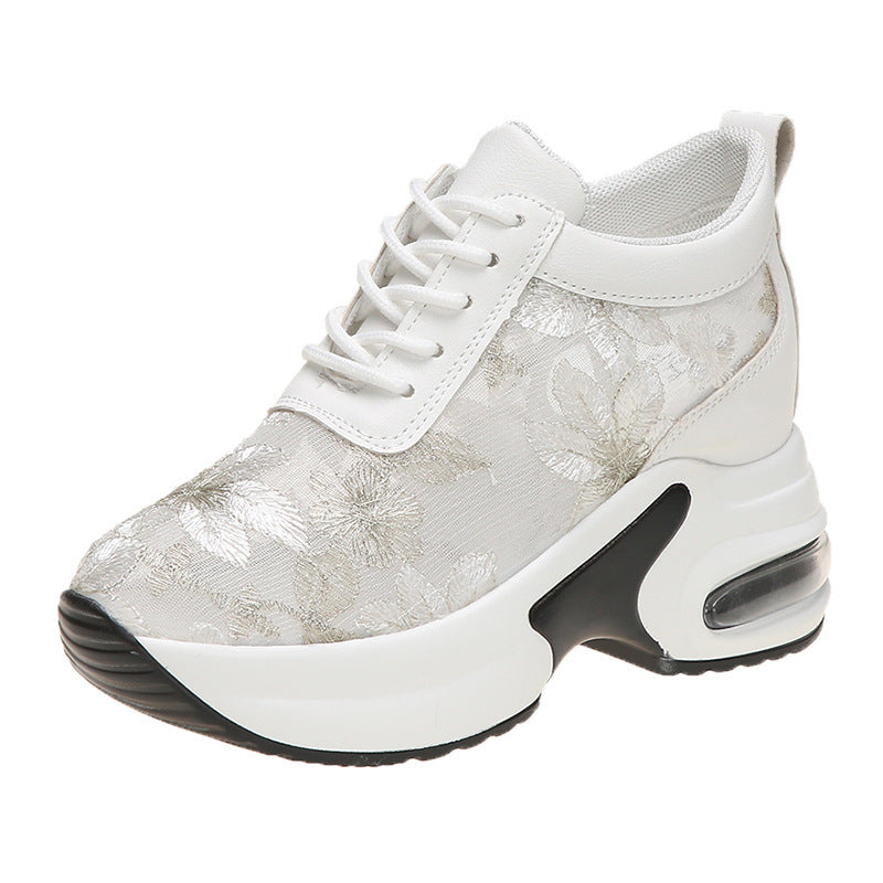Women's Mesh Lace-Up Sport Casual Sneakers