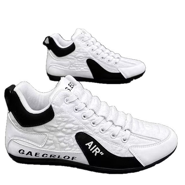 Autumn New Leather Upper Breathable Casual Sneakers