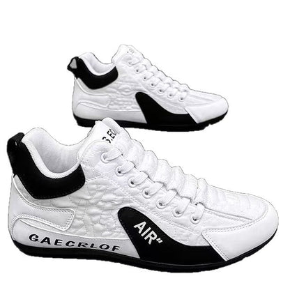 Autumn New Leather Upper Breathable Casual Sneakers