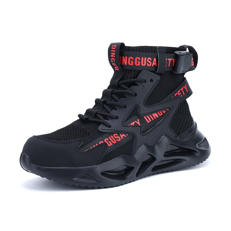 Men's Steel-Toe Anti-Puncture Work Boots